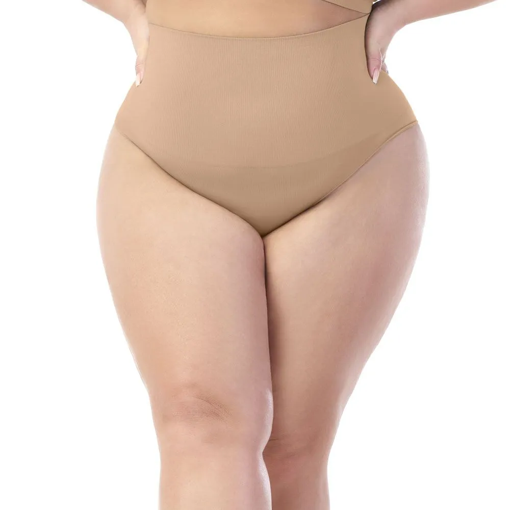 Calcinha Tanga Modeladora Plus sem Costura