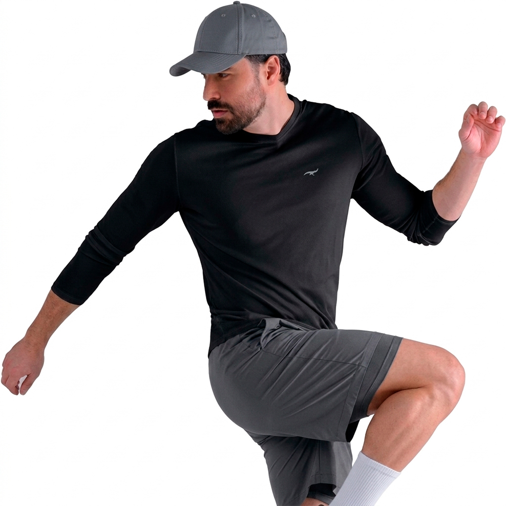 Blusa Manga Longa Fitness