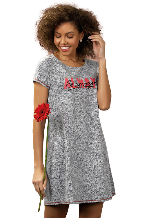 Camisola Heart Print