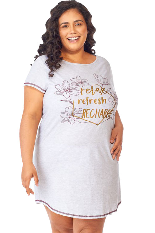 Camisola Floral Mullet