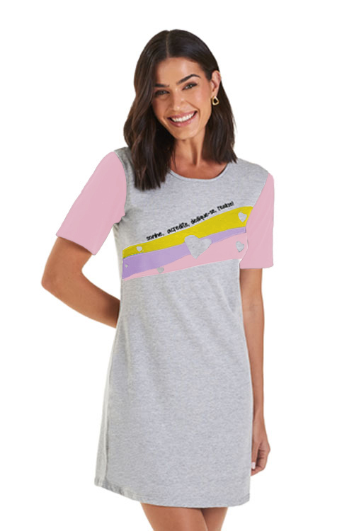 Camisola manga curta