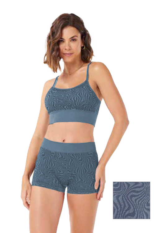 Calcinha Boxer Jacquard