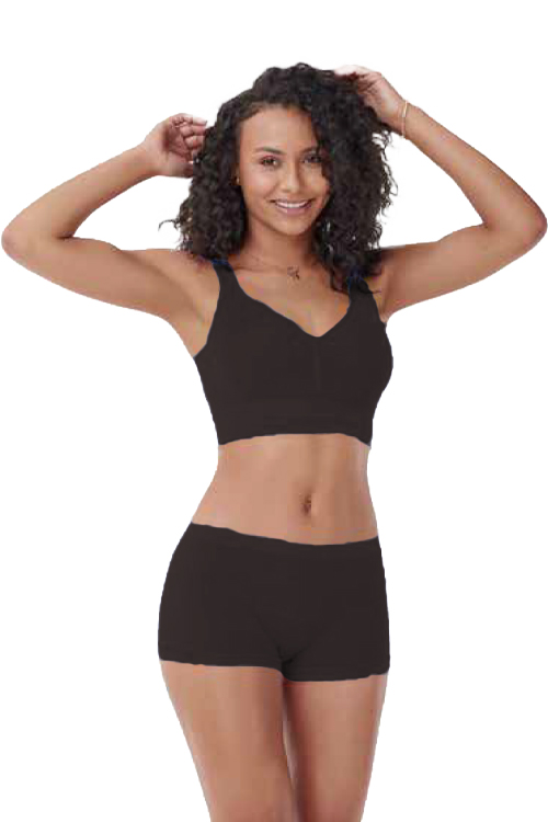 Calcinha Boxer Jacquard