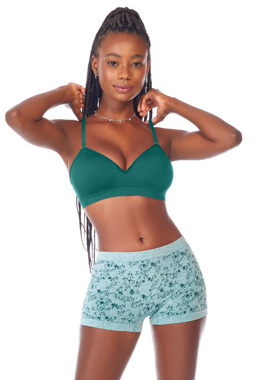 Calcinha Boxer Jacquard