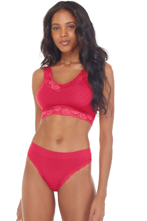 Calcinha Biquíni Anatômica com renda sem costura