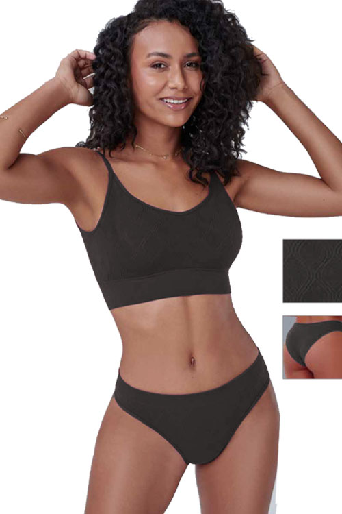 Calcinha Tanga  jacquard