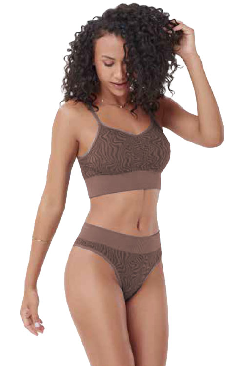 Calcinha Tanga jacquard