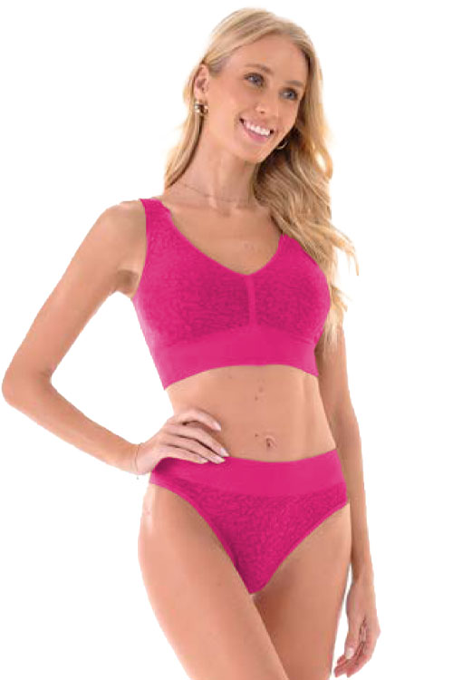 Calcinha Tanga jacquard