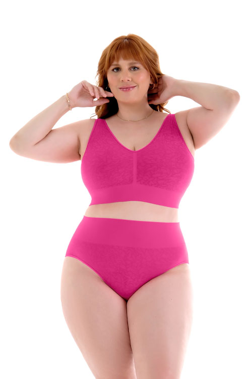 Calcinha Plus Comfort Classy sem costura