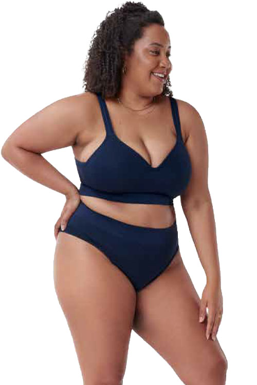 Calcinha Tanga Plus Jacquard sem Costura