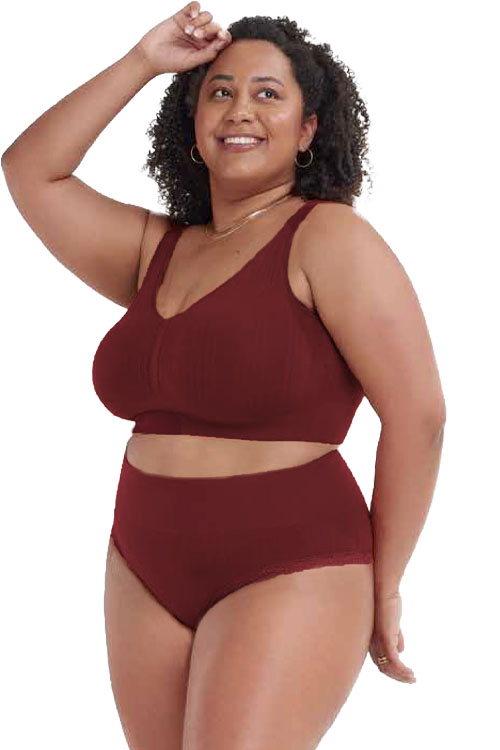 Calcinha Biquíni Jacquard sem costura