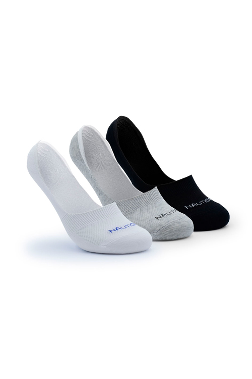 KIT 3X1 MEIAS NAUTICA 33/38 SAPATILHA