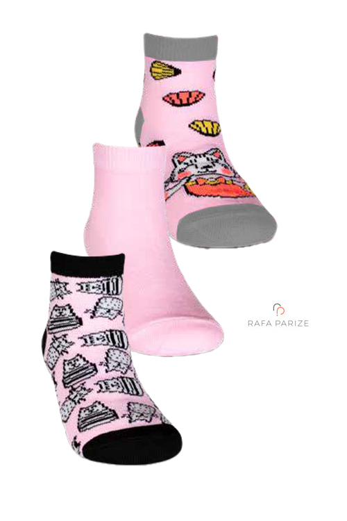 MEIAS RP BASIC INF CURTO FEM